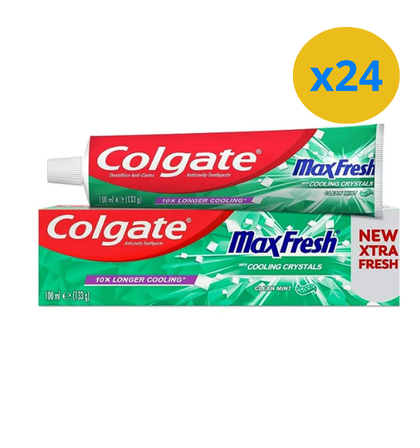 COLGATE DENTIFRICE MAXFRESH CLEAN MENTHE 100ML - Blaiche